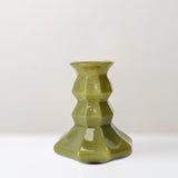 HKLiving Large Silhouette glass vase, green, pre-order