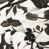 Gotnoir Linen fabric - Off-white/Khaki