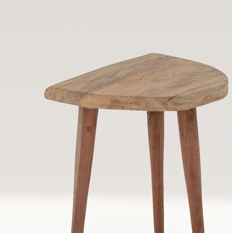 Tudor bedside table, reclaimed wood