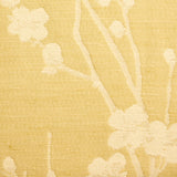 Sakura Jacquard fabric in Oat Yellow