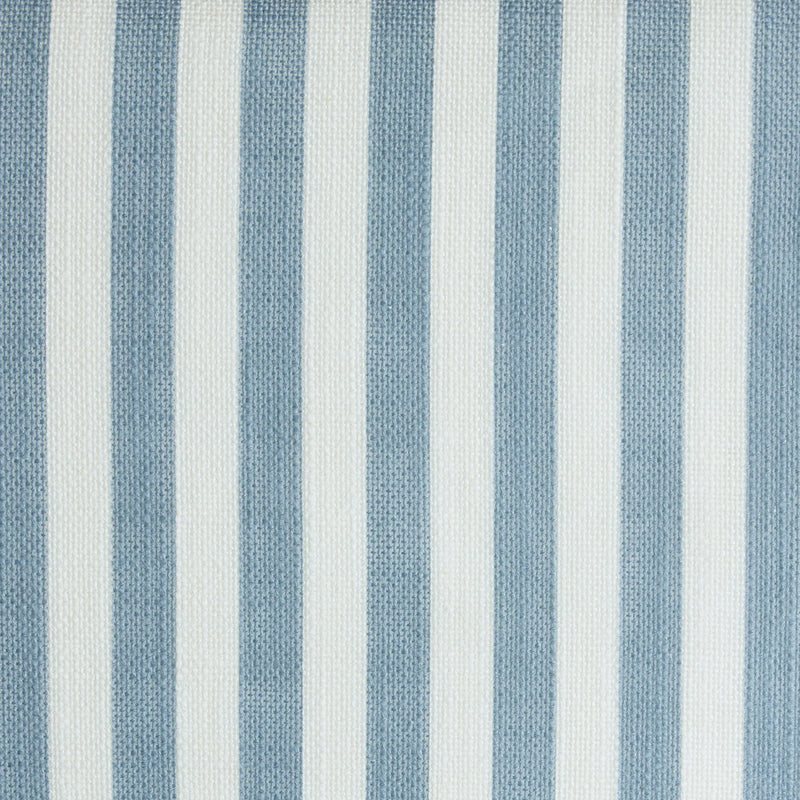 Stripe Linen fabric - Dove Blue