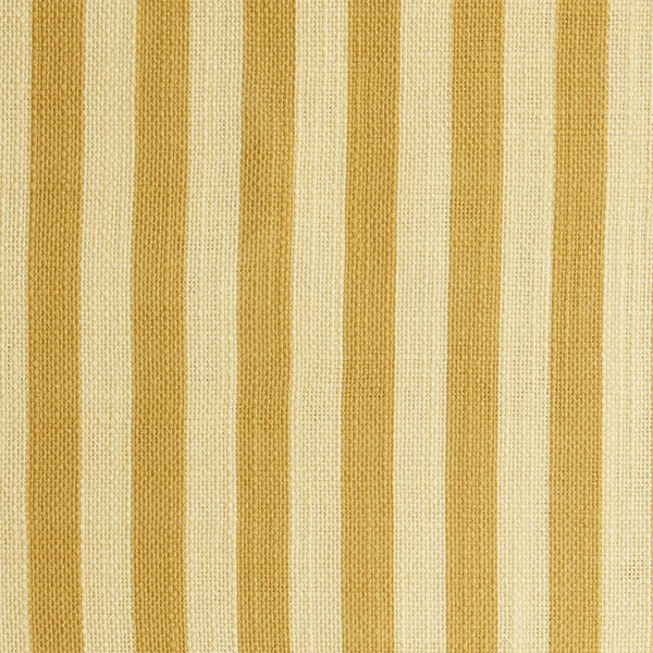 Stripe Linen fabric - Mustard