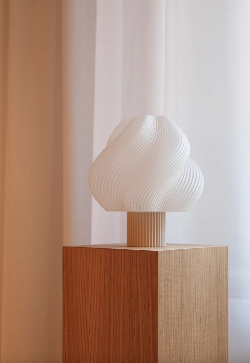 Crème Atelier soft serve lamp, Portable, Vanilla bean - 1 in stock