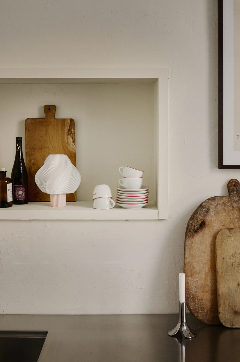 Crème Atelier soft serve lamp, Portable, Wild Strawberry - 1 in stock