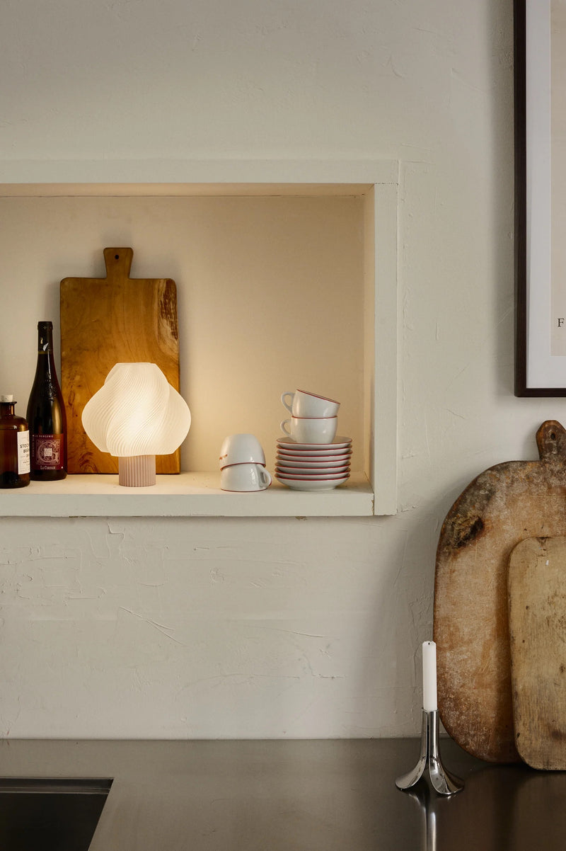 Crème Atelier soft serve lamp, Portable, Wild Strawberry - 1 in stock