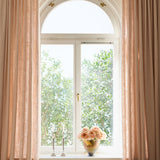 Linen curtain - Dusty pink