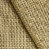 Linen Café Curtain With Rings - Olive Green