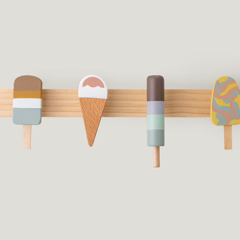 Zyon Ice cream coat rack