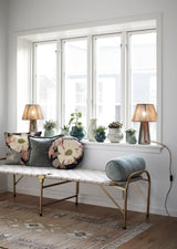 Dora glazed stoneware plant pot