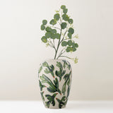Birdliva hand-painted stoneware vase
