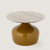 Lecco metal side table