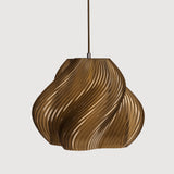 Crème Atelier soft serve pendant lamp 03, Caramel