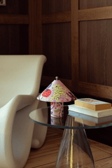 Crème Atelier Loulou lamp, Blush garden