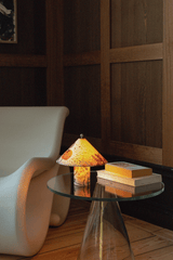 Crème Atelier Loulou lamp, Blush garden