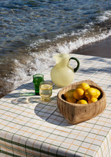Citron glass water jug, lemonade yellow, pre-order
