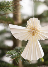 Enya Hanging paper angel ornaments, set of 3