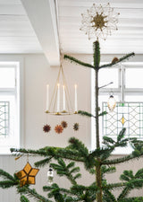 Lucia Hanging paper snowflakes - set of 4