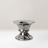 HKLiving New classic stoneware chrome egg cups, pre-order