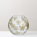 Petal handblown glass vase