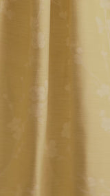 Sakura jacquard fabric sample – Oat Yellow