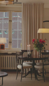 Linen curtain - Sand