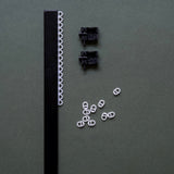 Custom track, black - 207cm