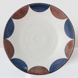 Camellia hand painted glazed porcelain bowl