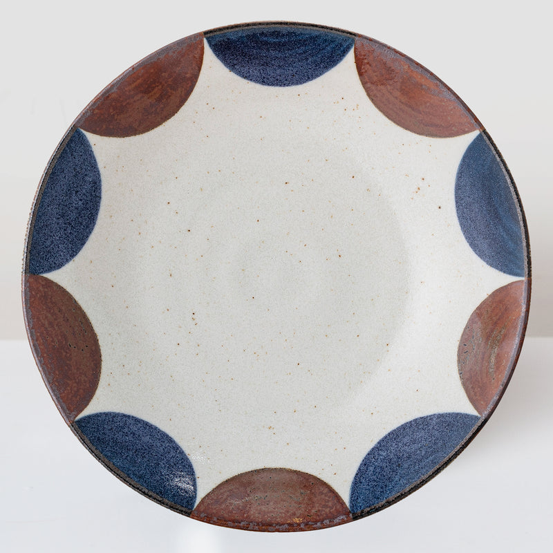 Camellia hand painted glazed porcelain bowl