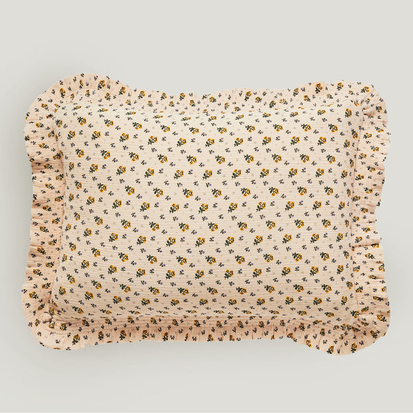 Leinikki floral print blush cushion