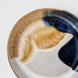 Jules handcrafted natural glazed serving bowl