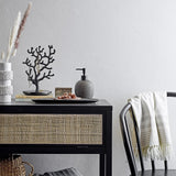 Barrit Handcrafted white glazed stoneware vase