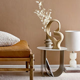 Isold natural glazed stoneware vase