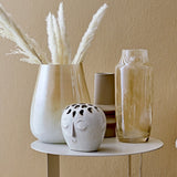 Isold natural glazed stoneware vase