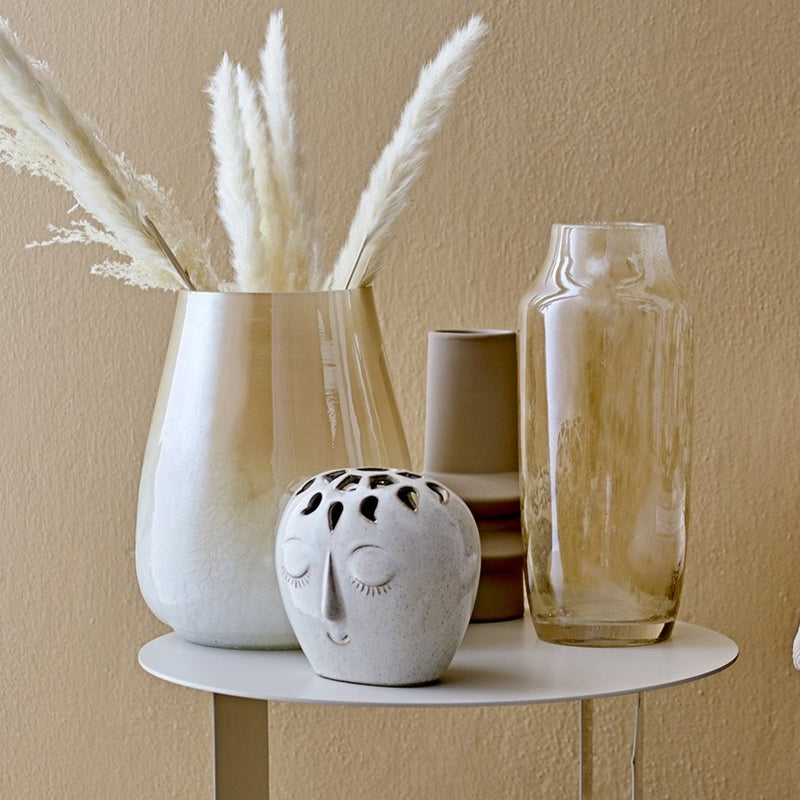 Isold natural glazed stoneware vase