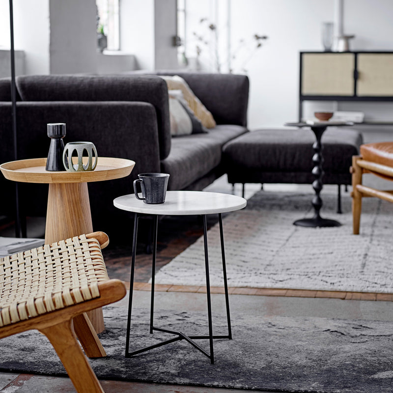 Anka black metal side table (4 in stock)