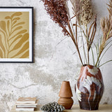 Obsa hand painted large stoneware vase (last 1)