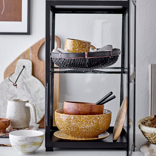 Carmel handmade glazed salad bowl