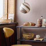 Electra handcrafted stoneware fruit bowl