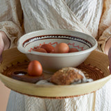 Heikki hand painted glazed stoneware bowl (2 left)