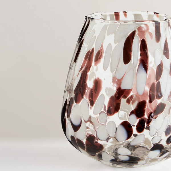 Aurora glass vase