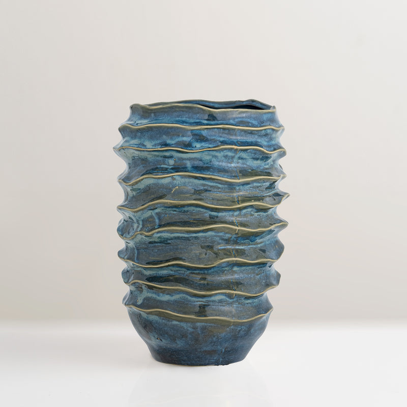 Arturo XL glazed stoneware vase