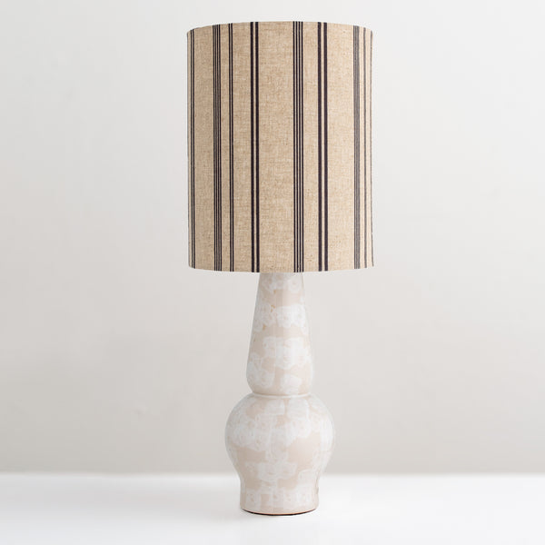 Emilia table lamp with linen lampshade