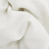 Voile sheer fabric - pure white