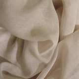 Curtain sheer voile fabric sample – Sand