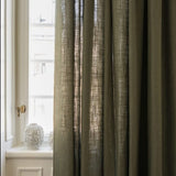 Linen curtain -Khaki