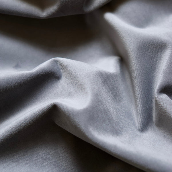 Velvet fabric - grey