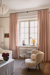 Linen fabric - Pink