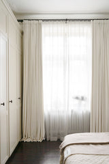 Linen curtain - off-white