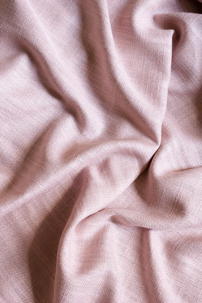 Linen curtain - pink