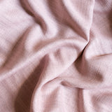 Linen curtain fabric sample – Pink